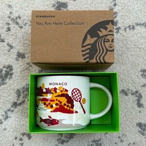 Starbucks You are Here Mug Monaco Grand Prix Collector